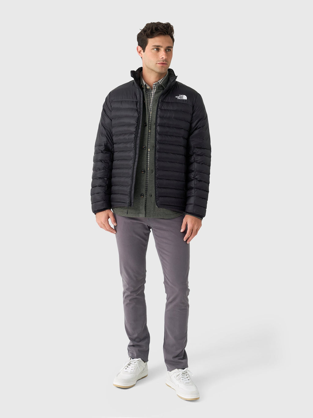 The North Face Black Stretch Down Compressor Jacket