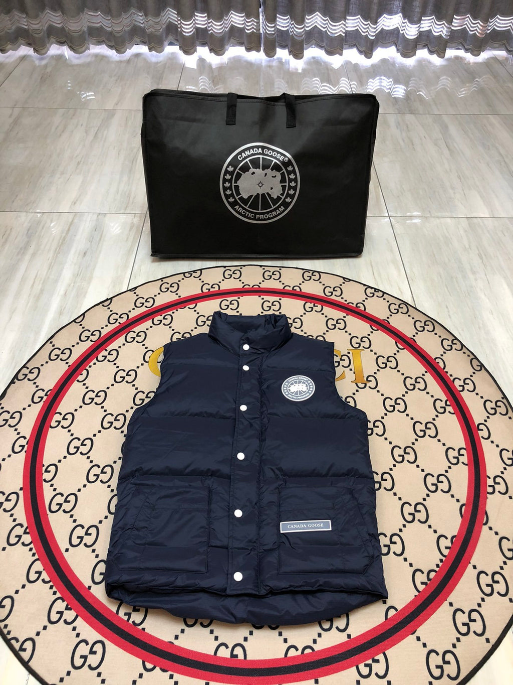 Canada Goose Navy Down Vest