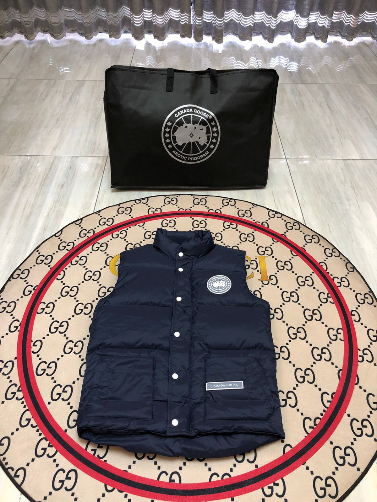 Canada Goose Navy Down Vest