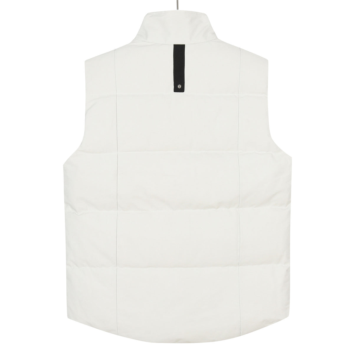 Moose Knuckles White Textured Down Vest