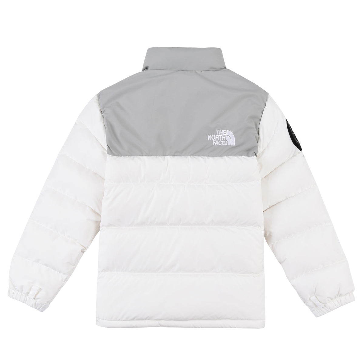 The North Face White Grey 1992 Nuptse 700-Fill Down Jacket