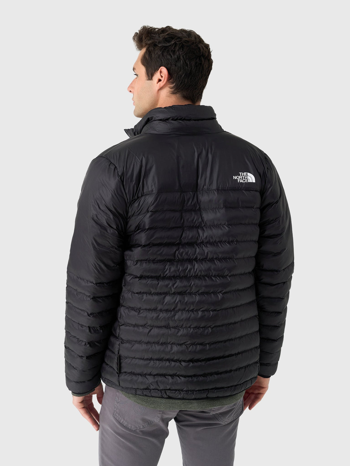 The North Face Black Stretch Down Compressor Jacket