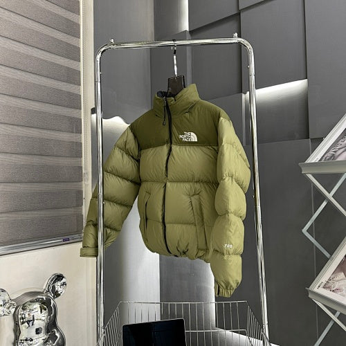 The North Face Olive Green Nuptse 700-Fill Stand-Collar Down Jacket