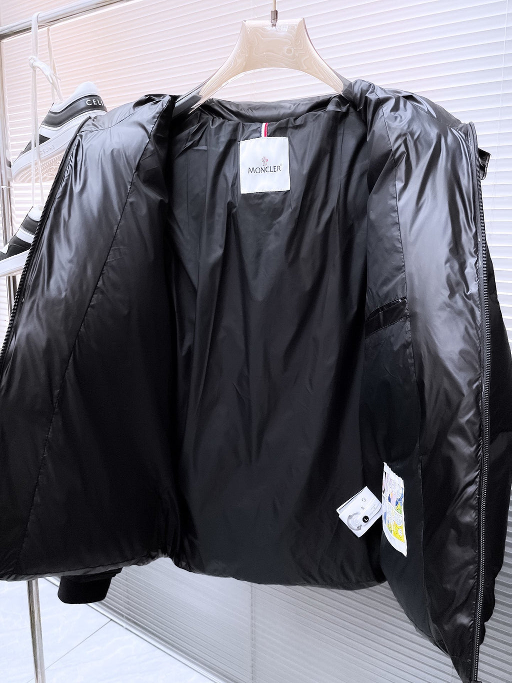 Moncler Grenoble Black Lagorai Hooded Down Parka