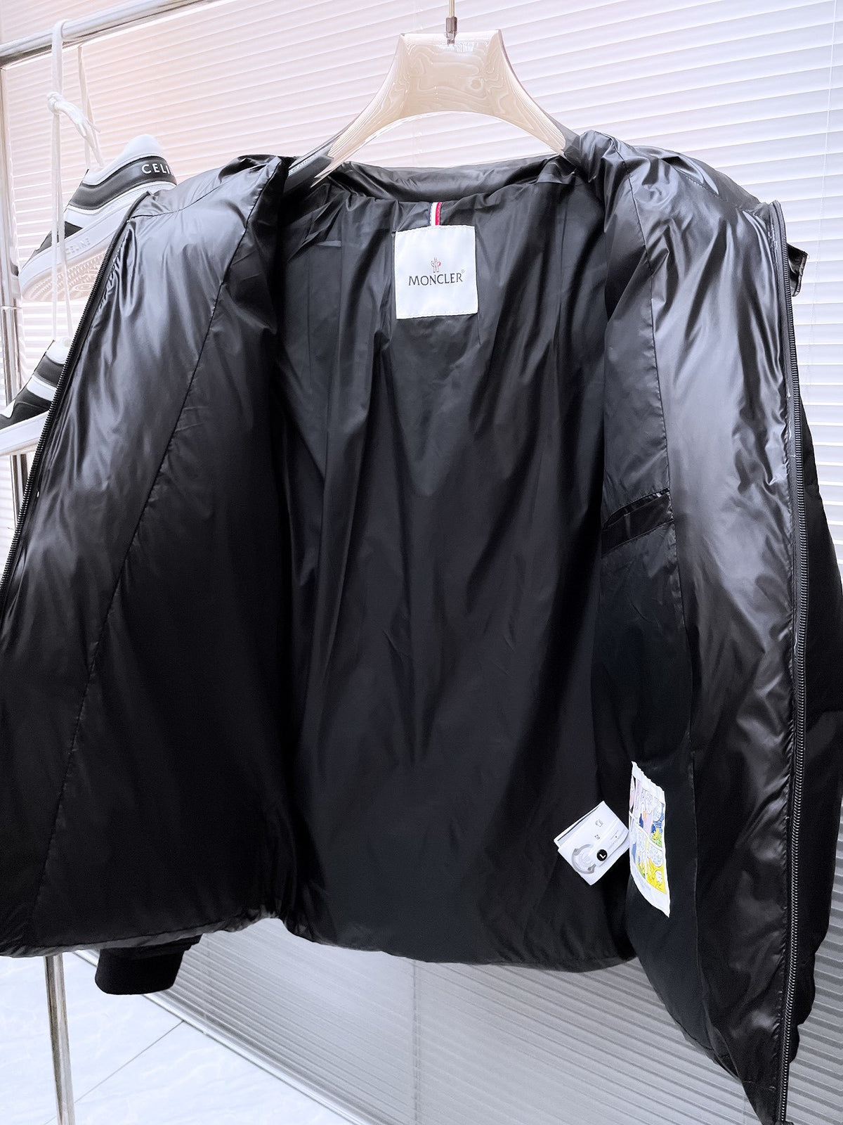 Moncler Grenoble Black Lagorai Hooded Down Parka