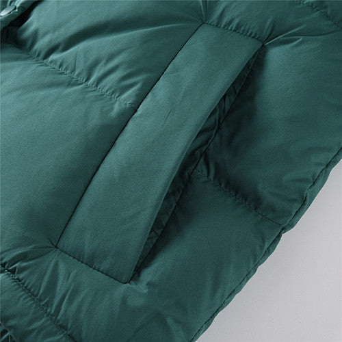 Lululemon Rainforest Green Wunder Puff Hooded Down Jacket