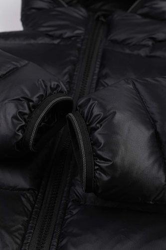 Canada Goose Black Crofton Hooded Down Jacket