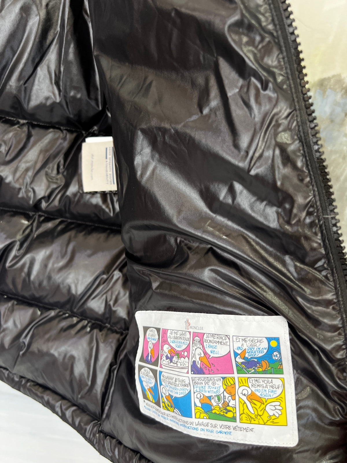 Moncler Black Montbeliard Hooded Down Jacket