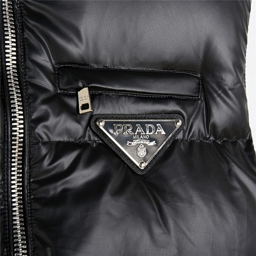 Prada Black Re-Nylon Down Vest