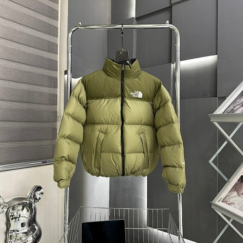 The North Face Olive Green Nuptse 700-Fill Stand-Collar Down Jacket