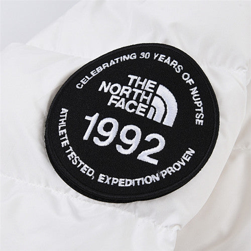 The North Face White Grey 1992 Nuptse 700-Fill Down Jacket