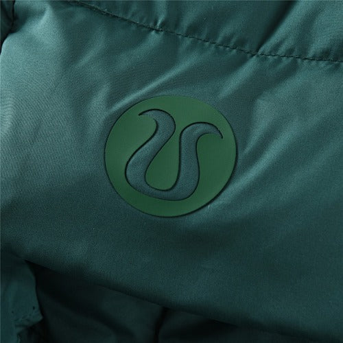 Lululemon Rainforest Green Wunder Puff Hooded Down Jacket