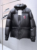 Moncler Grenoble Black Lagorai Hooded Down Parka