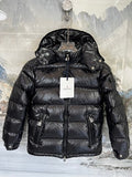 Moncler Black Montbeliard Hooded Down Jacket