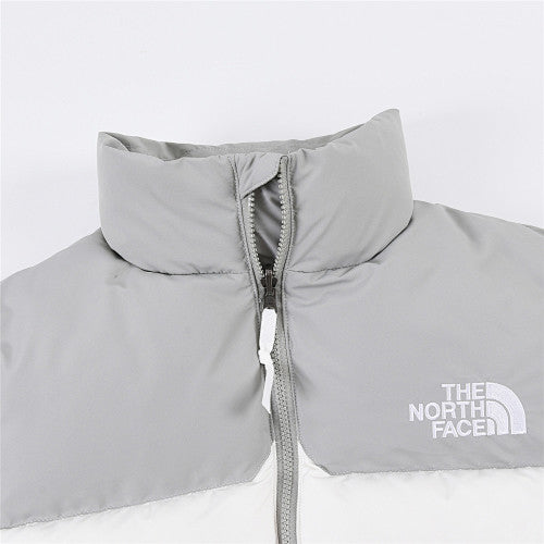 The North Face White Grey 1992 Nuptse 700-Fill Down Jacket