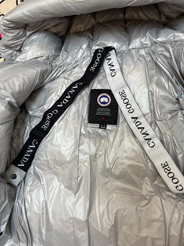 Canada Goose Silver Freestyle Down Jacket