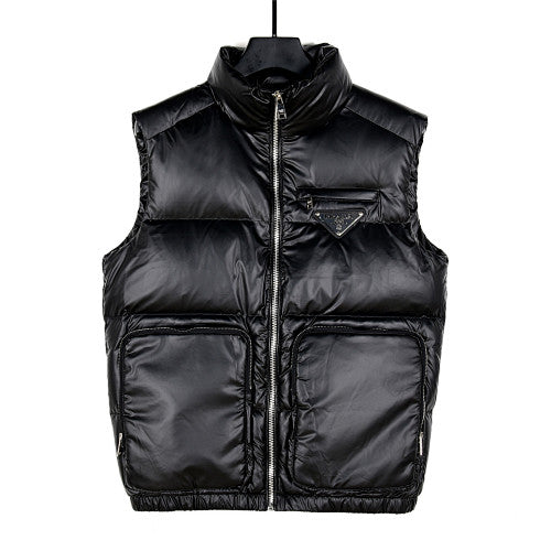 Prada Black Re-Nylon Down Vest