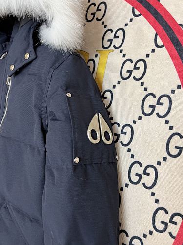 Moose Knuckles Navy 3Q Down Parka