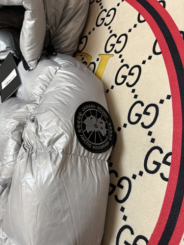 Canada Goose Silver Freestyle Down Jacket