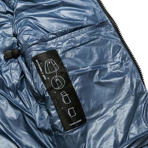 Canada Goose Slate Blue Packable Down Jacket