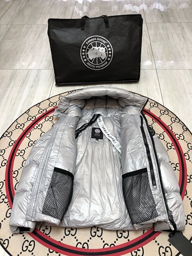Canada Goose Silver Freestyle Down Jacket