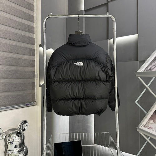 The North Face Black Nuptse 700-Fill Stand-Collar Down Jacket