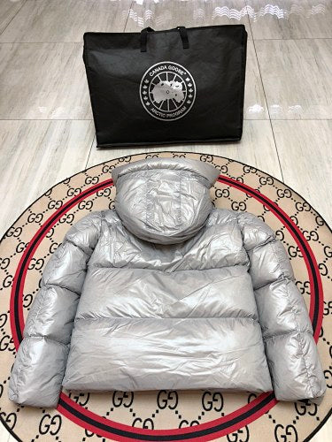 Canada Goose Silver Freestyle Down Jacket
