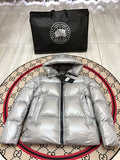 Canada Goose Silver Freestyle Down Jacket