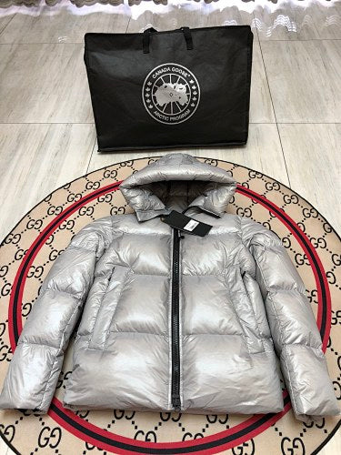 Canada Goose Silver Freestyle Down Jacket