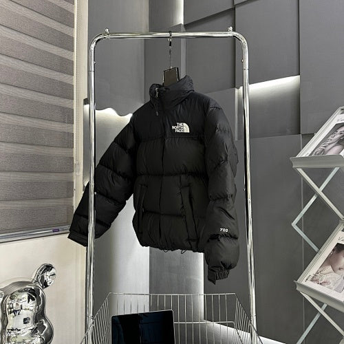The North Face Black Nuptse 700-Fill Stand-Collar Down Jacket