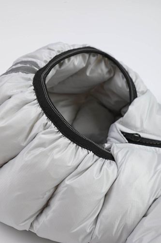 Canada Goose White Crofton Hooded Down Jacket