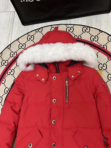 Moose Knuckles Red 3Q Down Parka