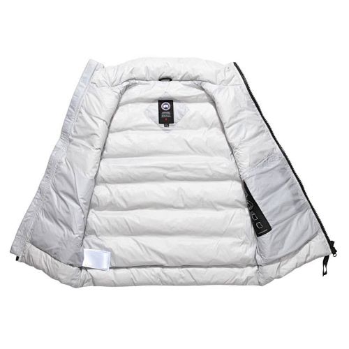Canada Goose White Packable Down Jacket