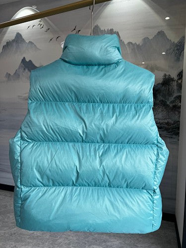 Canada Goose Teal Glossy Down Vest