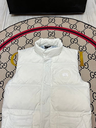 Canada Goose White Down Vest