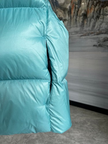 Canada Goose Teal Glossy Down Vest