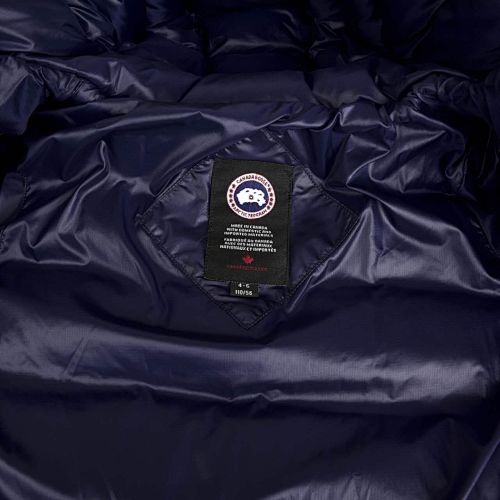 Canada Goose Navy Blue Crofton Hooded Down Jacket