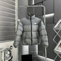 The North Face Silver Grey Nuptse 700-Fill Stand-Collar Down Jacket