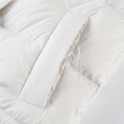 Lululemon Oatmilk Wunder Puff Hooded Down Jacket