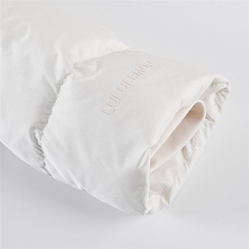 Lululemon Oatmilk Wunder Puff Hooded Down Jacket