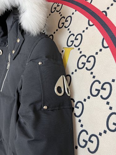 Moose Knuckles Black 3Q Down Parka