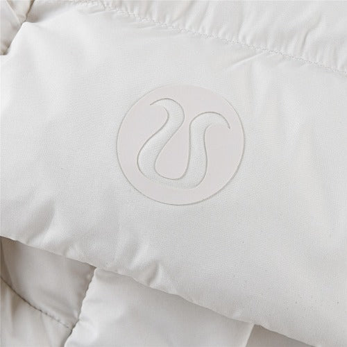 Lululemon Oatmilk Wunder Puff Hooded Down Jacket