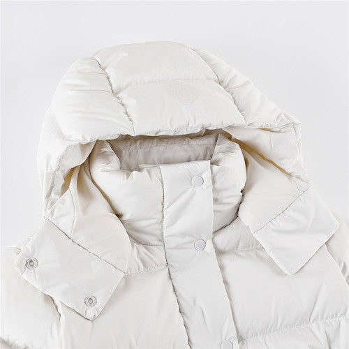 Lululemon Oatmilk Wunder Puff Hooded Down Jacket