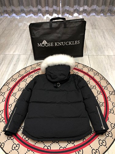 Moose Knuckles Black 3Q Down Parka