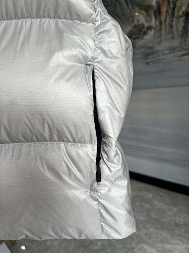 Canada Goose Silver Glossy Down Vest