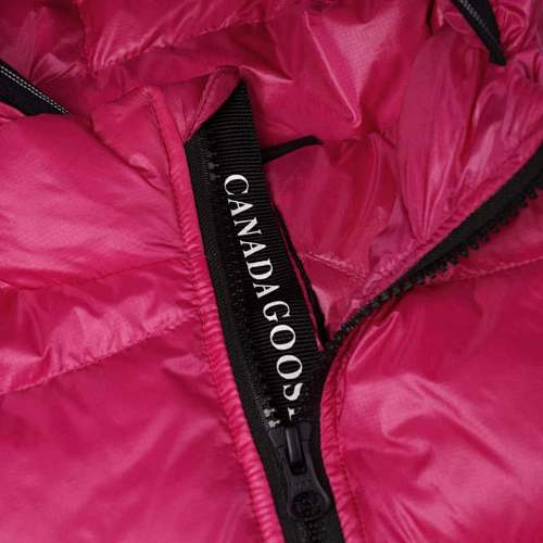 Canada Goose Pink Crofton Hooded Down Jacket