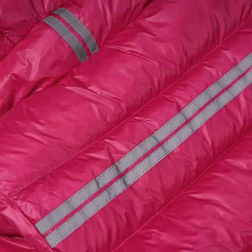 Canada Goose Pink Crofton Hooded Down Jacket