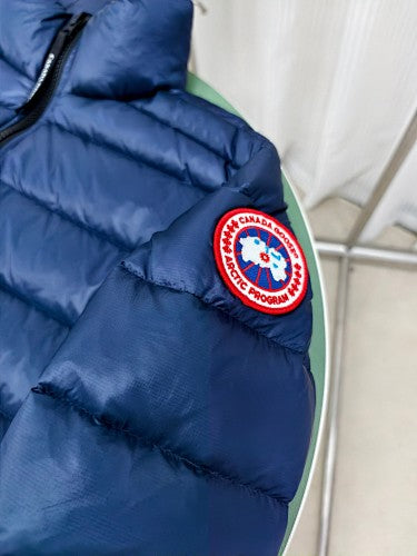 Canada Goose Navy Blue Lodge Down Jacket