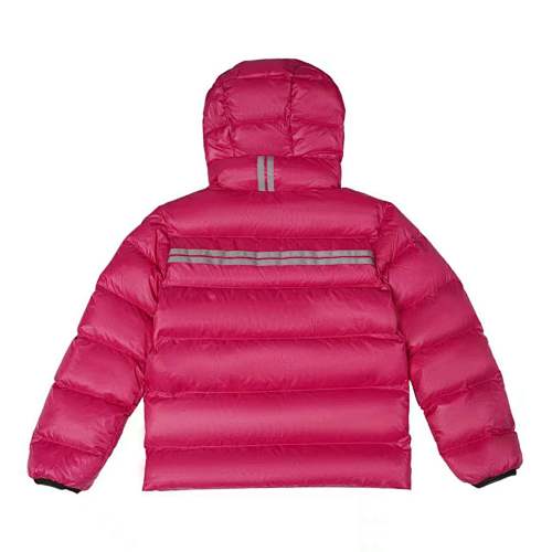 Canada Goose Pink Crofton Hooded Down Jacket