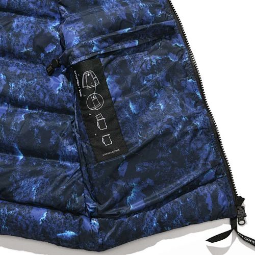 Canada Goose Navy Camo Packable Down Jacket